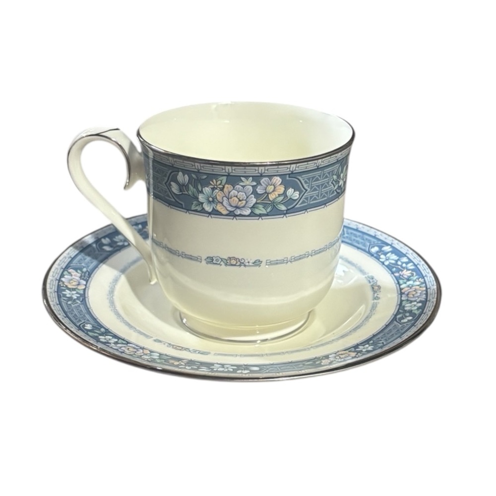 Noritake Randolph Bone China Cup & Saucer Set